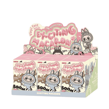 POP Mart Collectibles Labubu Exciting Macaron Plush Pendant Blind Box By Pop Mart (1pc Random)