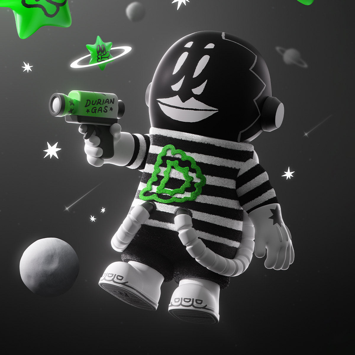 その他 MEGA SPACE MOLLY 400% LALA Durian Man MEGA SPACE MOLLY 400% LALA COMPANY - Durian Man - POP MART