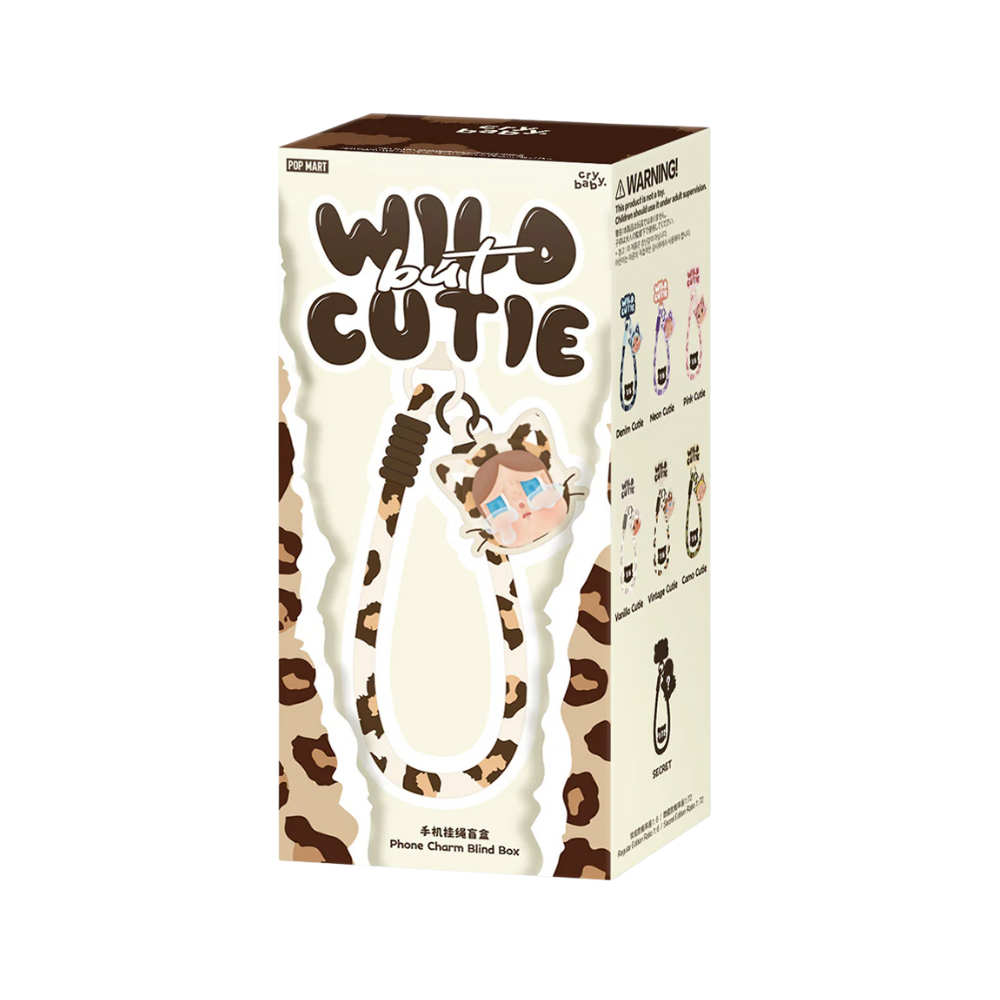 CRYBABY Wild but Cutie Series-Phone Charm Blind Box By POP