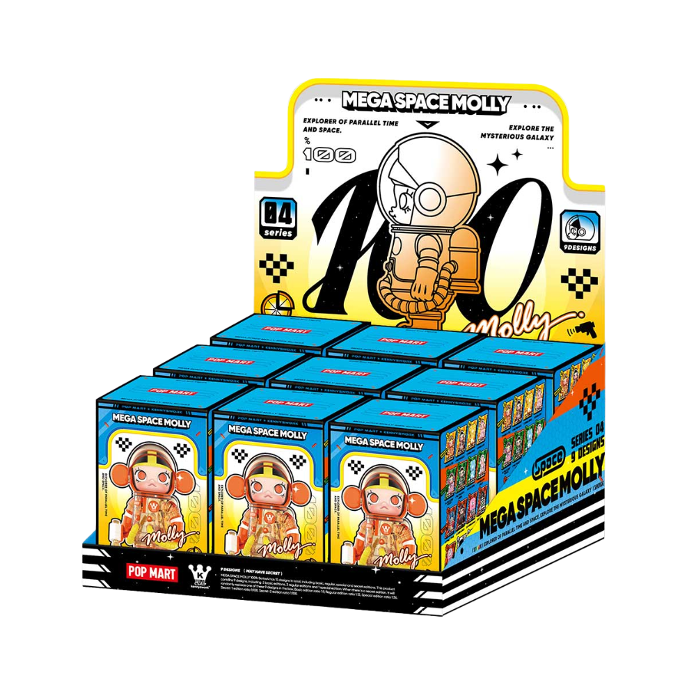 Mega Space Molly 100% Series 4 Blind Box By Pop Mat – The Little