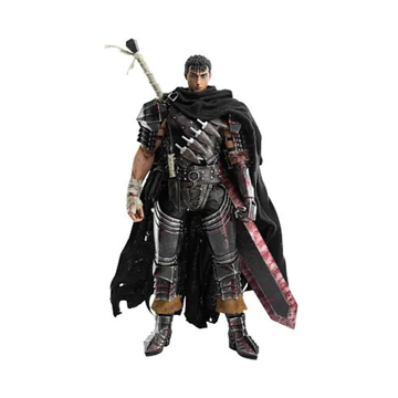 Three Zero Action Figures Berserk Guts Black Swordsman Version 1/6 Scale Action Figure