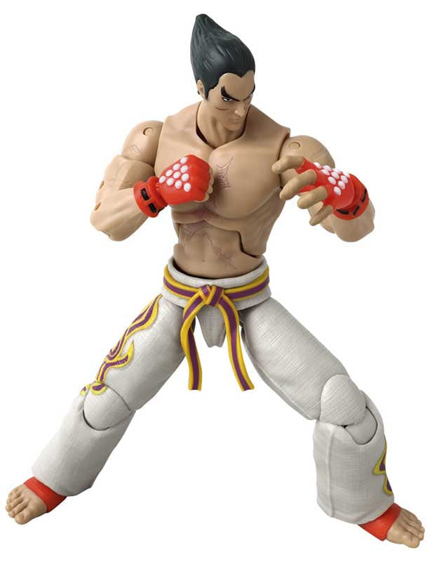Bandai Game Dimensions – Kazuya Mishima Actiefiguur – 17 Cm, 22 Gewrichten – Officiële Tekken 7 Licentie