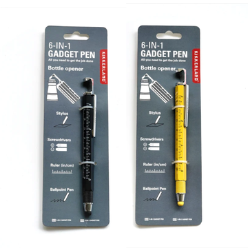 Novelty Stationery 7-in-1 Gadget Pen by Kikkerland