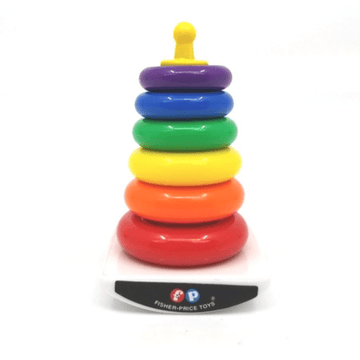 Fisher Price Collectible Toys Worlds Smallest Fisher Price Classic Rock -A-Stack