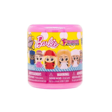 The Little Things Surprise! Mash'Ems 50850 Fash'Ems Barbie Squishy Collectible Toy, Assorted Colour, Pack of 1