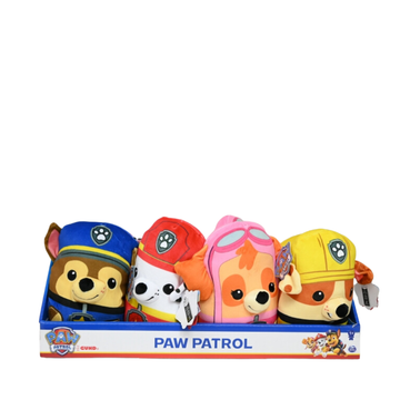 Spin Master Soft Toys Paw Patrol Trend Plush 8” Asst. CDU (1 Random)