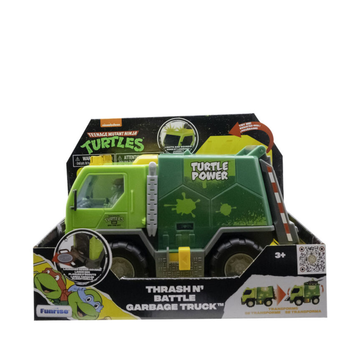 Funrise Boys - Action Figures Teenage Mutant Ninja Turtles Thrash and Battle Garbage Truck