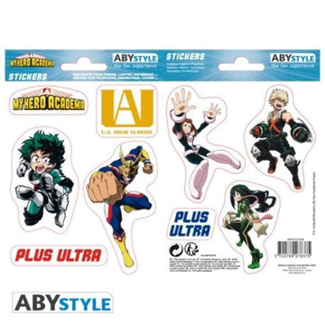 Abysse Stickers MY HERO ACADEMIA - Stickers - 16x11cm/ 2 sheets - UA High School