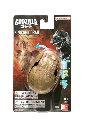 Bandai Namco Action Figures GODZILLA KING GHIDORAH EGG MONSTERS Action Figures By Bandai Namco