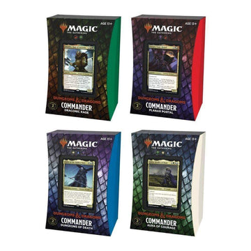 WIZARDS OF THE COAST Commander Decks Dungeons & Dragons: Adventures in the Forgotten Realms/Commander decks