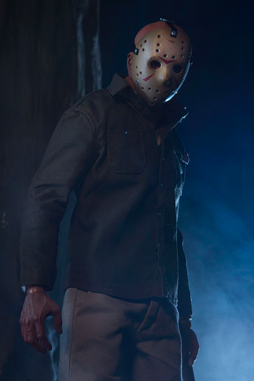 Sideshow Collectibles Statuette FRIDAY THE 13TH PART III JASON VOORHEES - 1/6 Scale Action Figure By Sideshow Collectibles