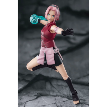 Bandai Tamashii SH Figuarts S.H.Figuarts Naruto Shippuden - Sakura Haruno Action Figure By Bandai Tamashii