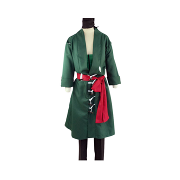 Japan Adult's Costume One Piece Roronoa Zoro Cosplay (Large)