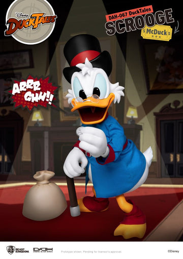 Beast Kingdom Dynamic Action Heroes DuckTales Scrooge McDuck Action Figure By Beast Kingdom (DAH-067)