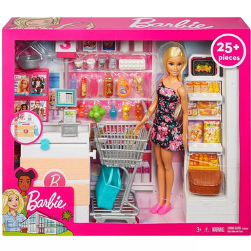 Mattel Play Set Barbie Supermarket Playset