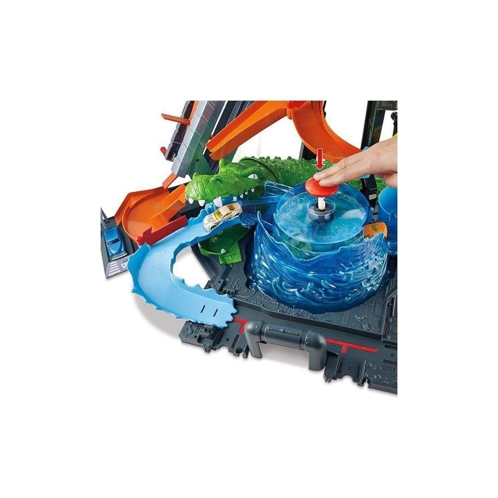 Jacaré Mattel Ftb67 Hot Wheels Color Shifters Ultimate Gator Car