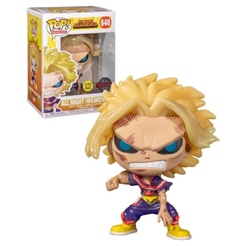 Funko Funko Pop Exclusive POP Animation: MHA - All Might Weakened Hero (GW) (Exc)