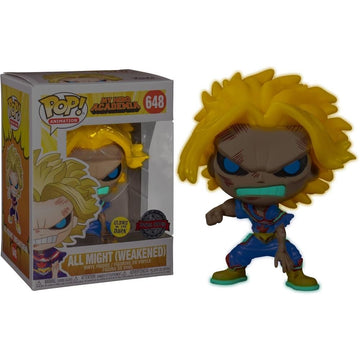 Funko Funko Pop Exclusive POP Animation: MHA - All Might Weakened Hero (GW) (Exc)