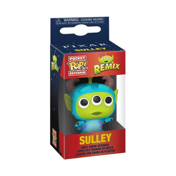 Funko Funko Keychain Pop Keychain : Pixar Alien Remix - Sulley
