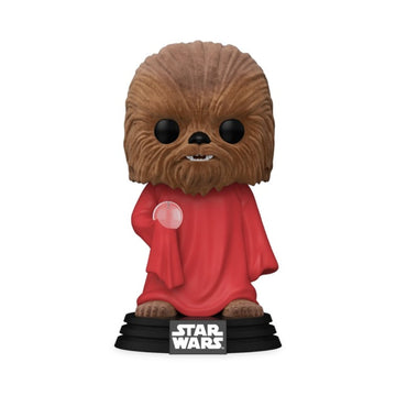 Funko Funko Pop Exclusive Funko Exc : Star Wars: Chewbacca with Robe (Flocked)
