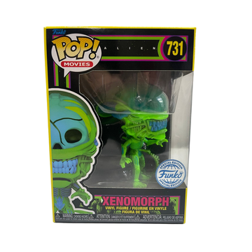 Funko Funko Pop Exclusive Funko: Pop! Movies: Alien - Xenomorph (BLKLT)(Exc)