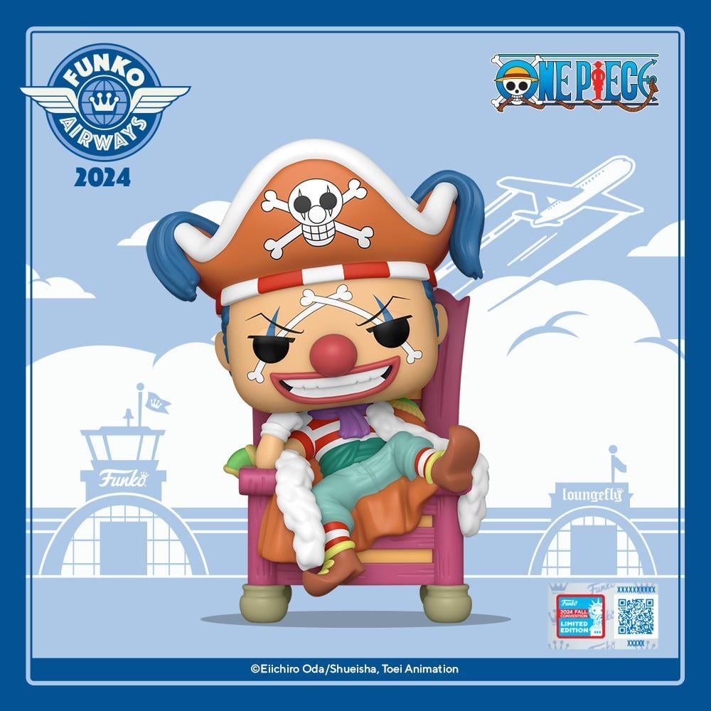 One Piece Buggy on Throne Deluxe (#1740) NYCC 2024 レアNYコミコン