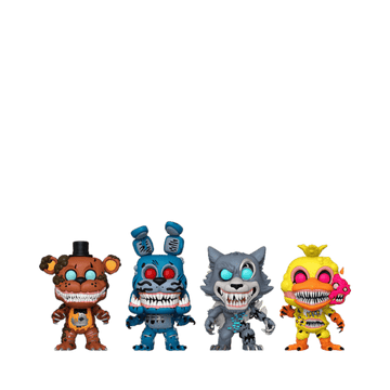 Funko Funko Pop Reg 4 Pack! (Exc) Pop! Games: Five Nights at Freddys - Twisted Ones 4pk (EMEA)(GW)(Exc)