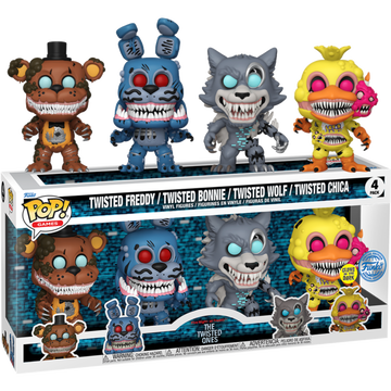 Funko Funko Pop Reg 4 Pack! (Exc) Pop! Games: Five Nights at Freddys - Twisted Ones 4pk (EMEA)(GW)(Exc)