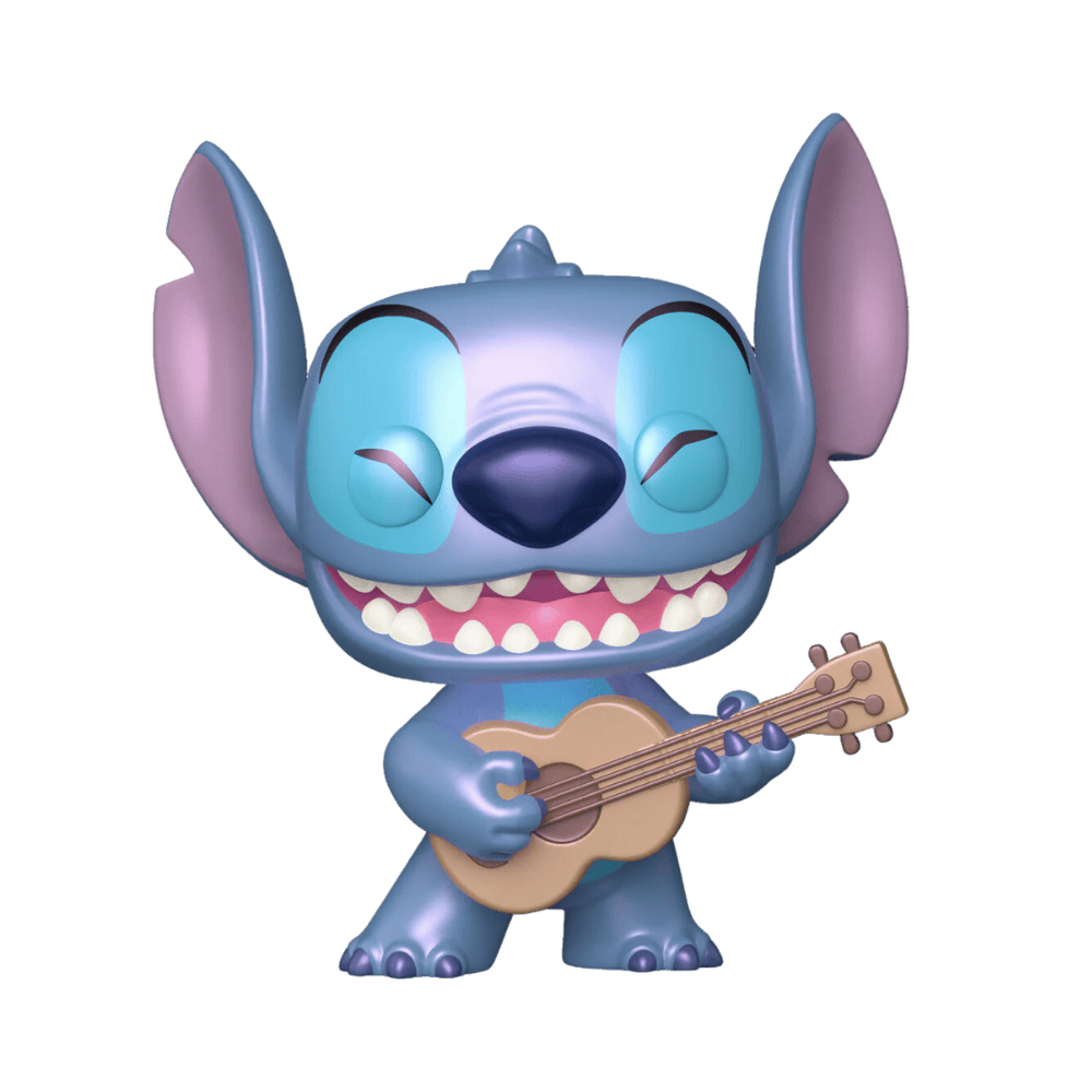 Funko POP Jumbo Lilo & Stitch Stitch Con Ukelele 25 Cm