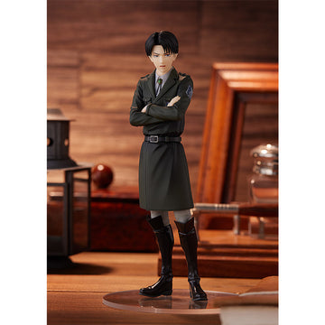 Good Smile Company Pop Up Parade TLT Exclusive : Attack on Titan Shingeki no Kyojin Levi Ackerman Pop Up Parade Figure by Good Smile Company