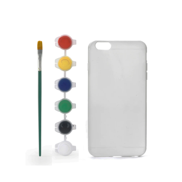 Kikkerland Mobile Phone Cases Paint your Own Phone Case - Iphone 7 by Kikkerland