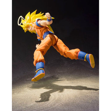 Bandai Action Figures Dragon Ball Z Super Saiyan 3 Reissue Action Figure by Bandai Tamashii