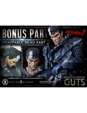 Prime 1 Studio Statue Berserk Guts Legacy Art “Kentaro Miura” Bonus Version By Prime 1 Studio