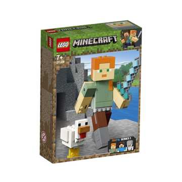 Lego Unisex - Playsets Minecraft Alex BigFig with Chicken by Lego