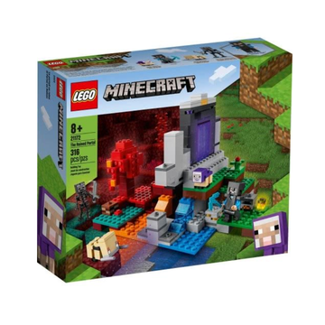 Lego Unisex - Playsets Minecraft The Ruined Portal by Lego
