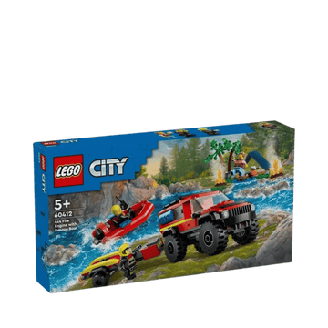 Lego Unisex - Playsets Lego 4X4 FIRE TRUCK WITH RESCUE B.. V29