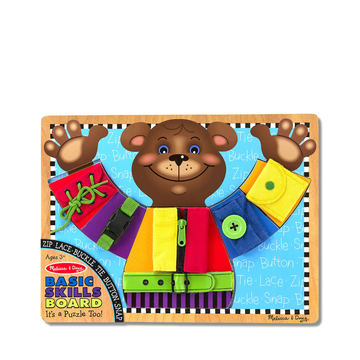 Melissa & Doug Arts & Crafts Melissa and Doug Basic Skills Board