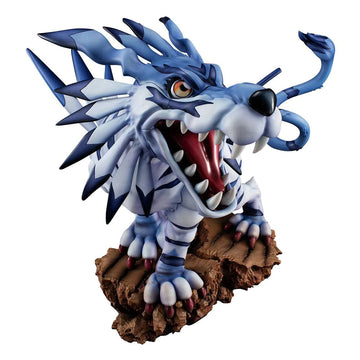 Megahouse Figures Digimon Adventure Garurumon Battle Version G.E.M. Series PVC Statue by Megahouse