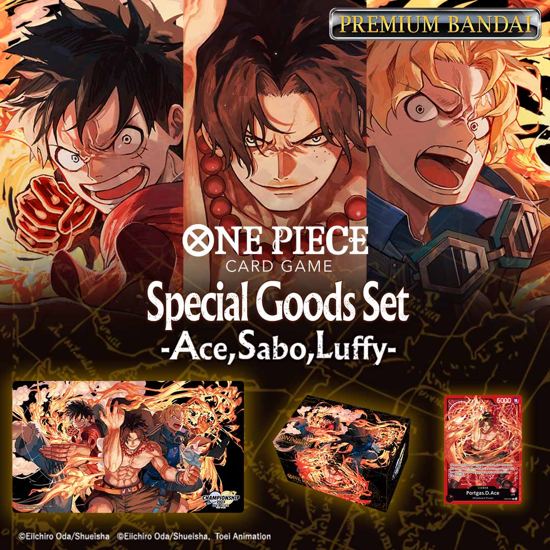 One Piece Card Game: Special Goods Set -Ace/Sabo/Luffy