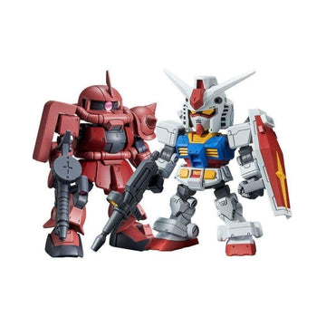Bandai Spirits SDCS Kit SDCS RX-78-2 Gundam & Char's Zaku II