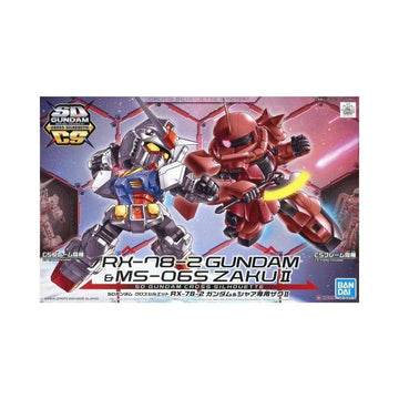 Bandai Spirits SDCS Kit SDCS RX-78-2 Gundam & Char's Zaku II