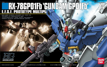 Bandai Spirits Model Kits Bandai Spirits: 1/144 HGUC #018 Gundam GP01Fb Zephyranthes Full Burnern