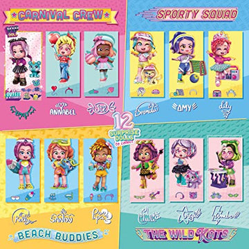 Magic Box Girls Dolls KOOKYLOOS Sunday Funday Series - Collectible Surprise Doll with Fashion Accessories