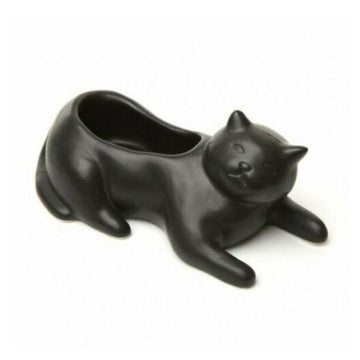 Kikkerland Home COSMO THE BLACK CAT PLANTER