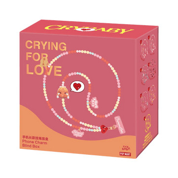POP Mart Collectibles Crybaby Crying for Love Series - Phone Charm Blind Box By POP Mart