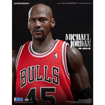 Enterbay 1/6 scale NBA Basketball - Michael Jordan (I'm Back #45) 1/6th Scale Action Figure By Enterbay