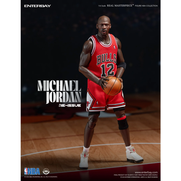 Enterbay 1/6 scale NBA Basketball - Michael Jordan (I'm Back #45) 1/6th Scale Action Figure By Enterbay