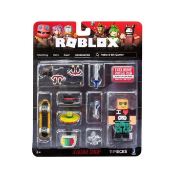 Jazwares Action Figure Roblox Avatar Shop Retro 8-Bit Gamer Action Figure