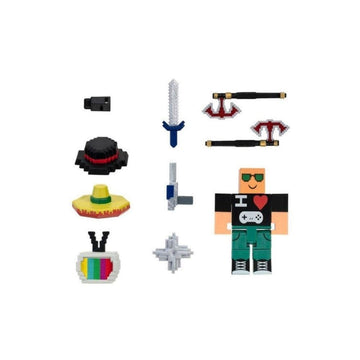 Jazwares Action Figure Roblox Avatar Shop Retro 8-Bit Gamer Action Figure