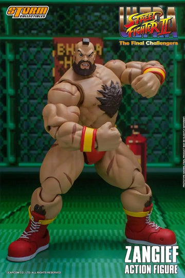 Storm Collectibles Action Figure Street Fighter II Zangief Action Figure By Storm Collectibles